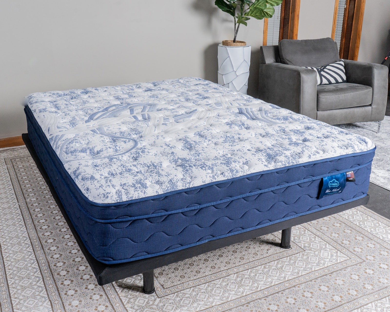 12” Blue Island Euro Top