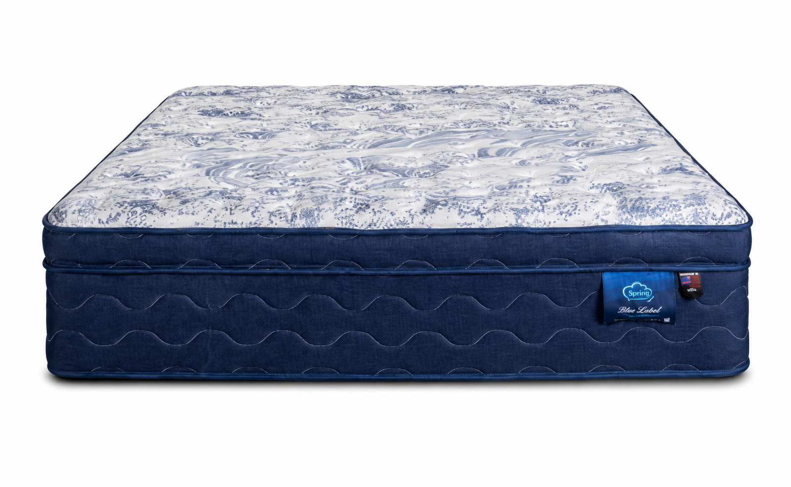14"Blue Island Pillow Top